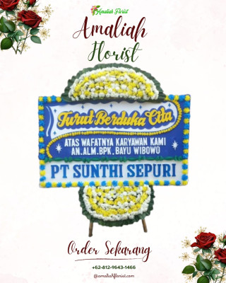 Papan Bunga Duka di Pangeran