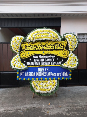 Papan Bunga Duka di Pangeran