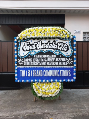 Papan Bunga Duka di Pangeran